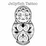 גליפיש טאטו - jellyfish tattoo