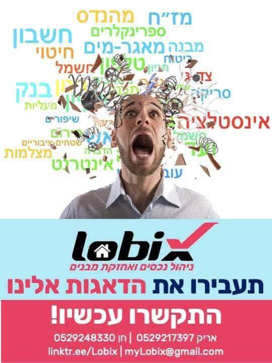 לוביקס lobix ניהול נכסים ואחזקת מבנים image