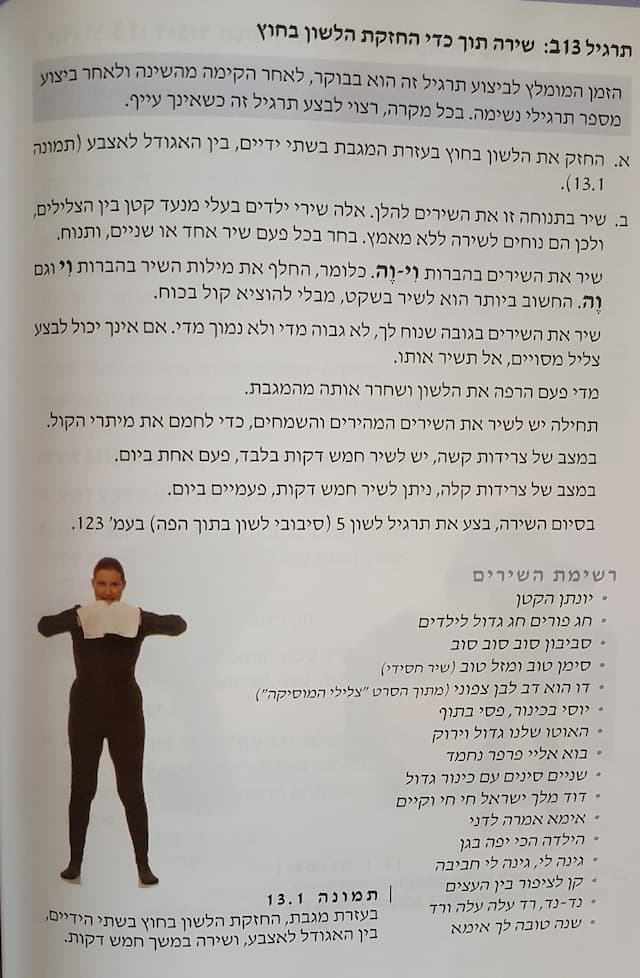 פיתוח קול דיבור וטיפול בצרידוי