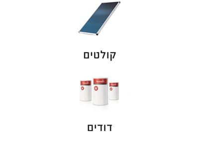 דודים, קולטים ואביזרים