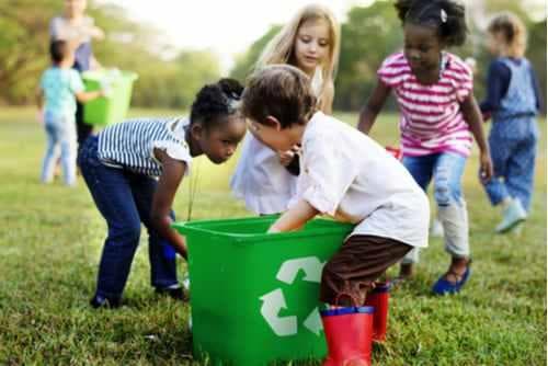 פרוייקט של איכות הסביבה שבו מתנדבים ילדי הגן